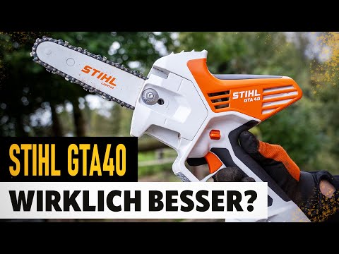 STIHL GTA40 - The mini chainsaw in the test