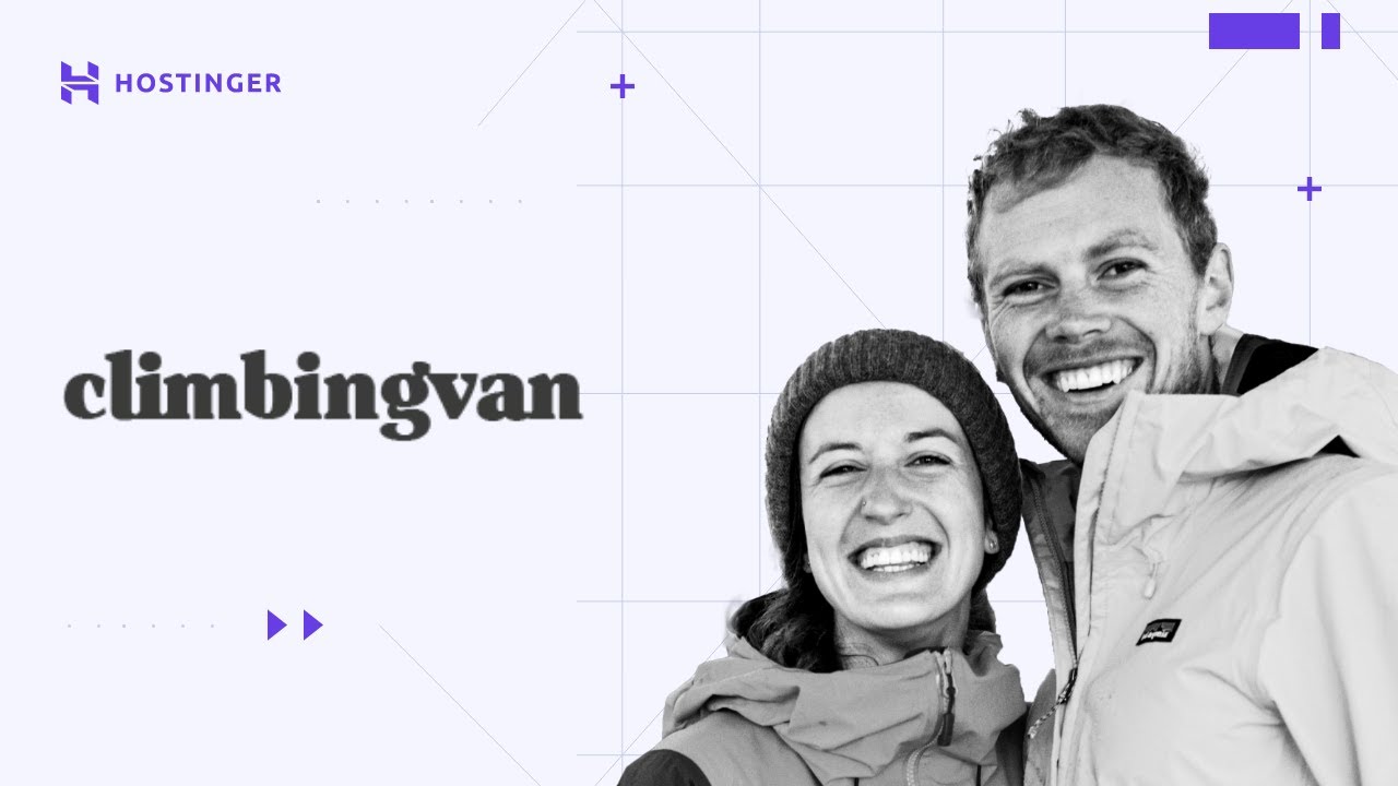 Client Stories: Climbingvan powered by Hostinger