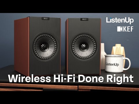KEF Coda W Wireless Hi-Fi Speakers — Audiophile Sound, Zero Hassle