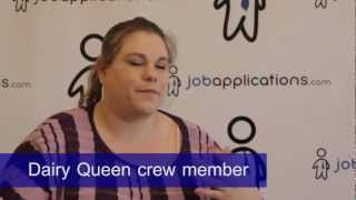 Dairy Queen Interview - Crew Member