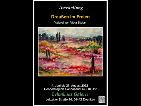 "Raus ins Freie" - Malerei von Viola Stefan