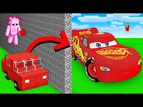I Cheated With CARS in Minecraft Build Battle!
