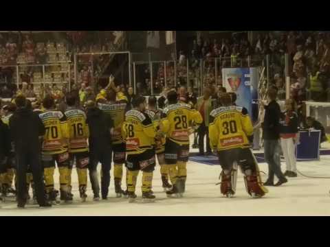 EBEL Finale Spiel 4 - KAC vs. Capitals - Medaillen- und Pokalübergabe