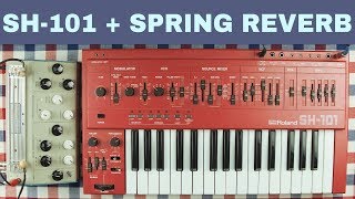 Video thumbnail for ROLAND SH-101 + KNAS EKDAHL MOISTURIZER (Spring Reverb) ~ Will They Pair? Ep.34 by once upon a synth