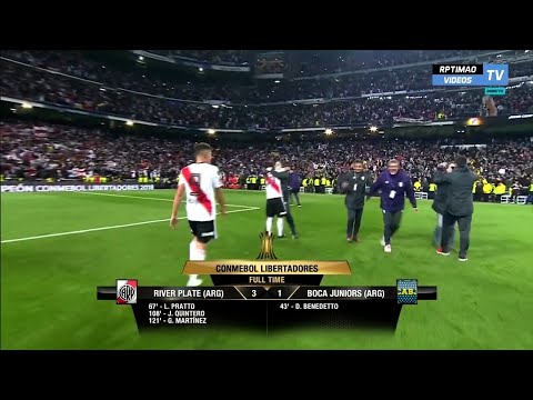 Final Copa Libertadores en España | River Plate 3 - 1 Boca Juniors 2018