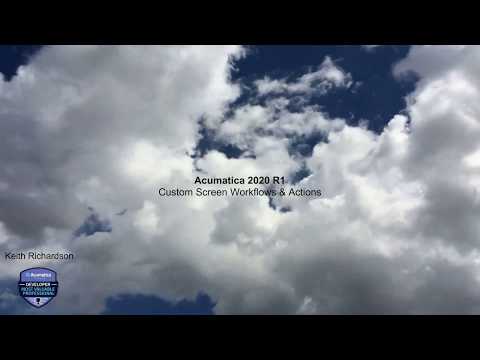Vlog: Exploring the New Workflow Editor in Acumatica 2020R1