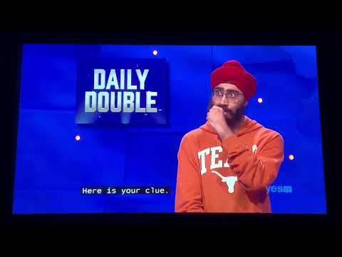 Double Jeopardy National College Championship 2022, 3rd Daily Double - FINALS Game 2 (2/22/22)
