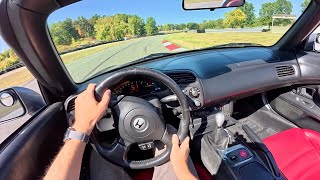 2001 AP1 Honda S2000 - POV Track Day (Waterford Hills)