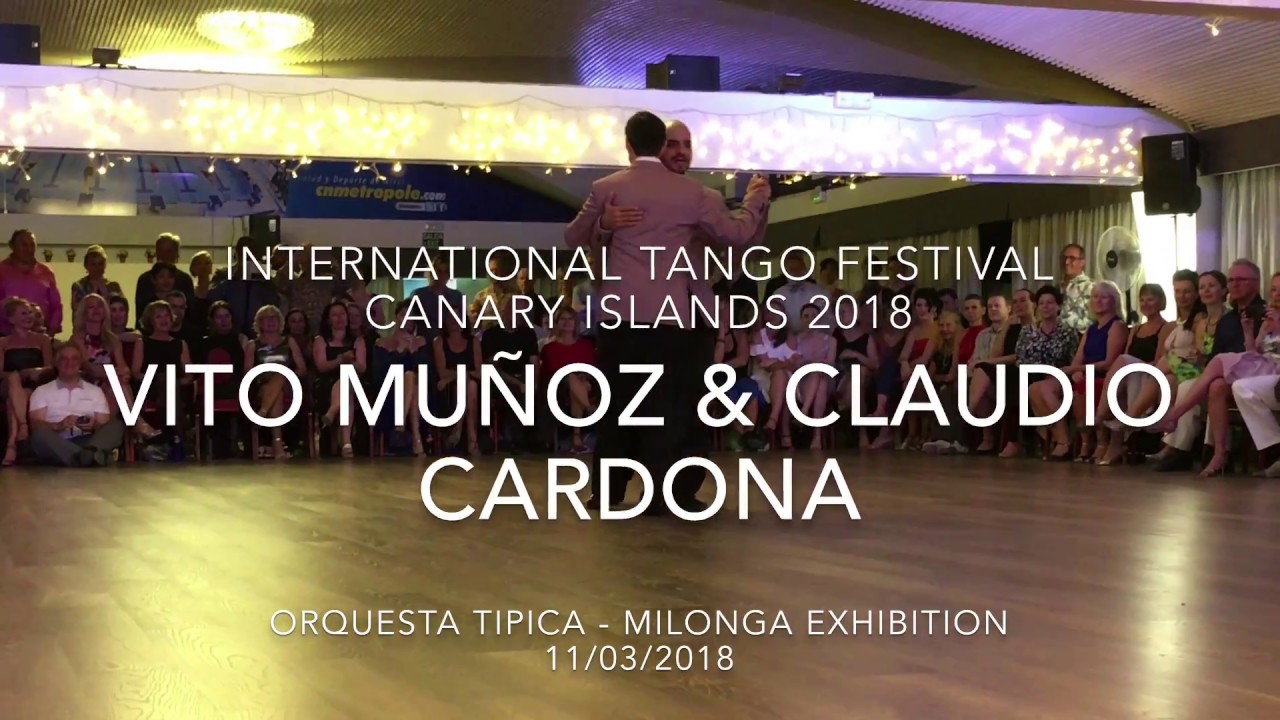 Vito Muñoz & Claudio Cardona - Orquesta tipica (International Tango Festival Canary Islands 2018)