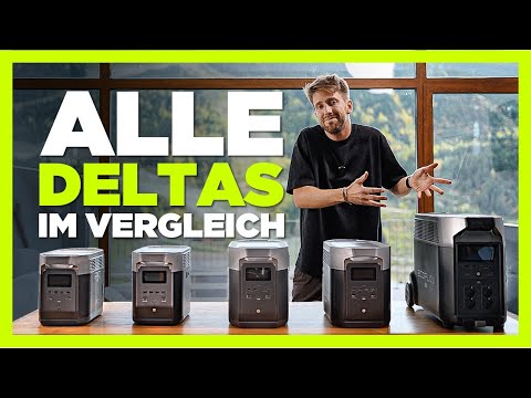 Welche EcoFlow DELTA Powerstation soll ich kaufen? - Ein umfassender Vergleich aller Top-Modelle 🔋⚡️