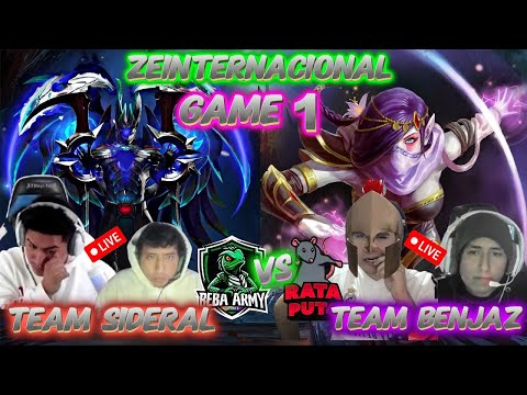 😲Team SIDERAL vs Team BENJAZ  Game 1 Bo 3 ZEINTERNACIONAL Dota 2
