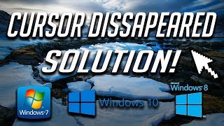 How to Fix "Mouse Cursor Disappeared" in Windows 10/8/7 - 2021 Solution