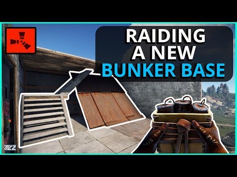 RAIDING A New Kind Of BUNKER BASE For Profit!! Rust Solo Survival Gameplay Ep4