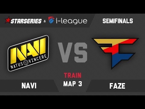 NaVi vs FaZe - Train Map 3 - 1080p60 - Semifinals StarLadder StarSeries i-League Season 4
