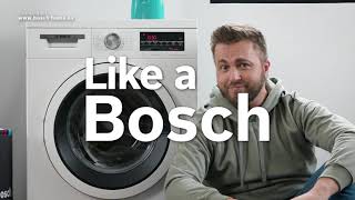 Bosch Lavadora de 8 kg de Bosch Serie 6 - Descubre nuestra lavadora más vendida - Lava #LikeABosch anuncio