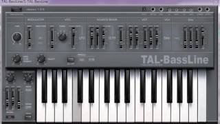 Video thumbnail for TAL BassLine - Bass Vst Plugin by Ruben Yevgeny Hymov
