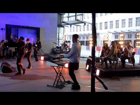 "Find Me" (Soundcheck) - Tinie Tempah Feat Jake Bugg @ "The One Show," BBC Television 21 Apr 2017.