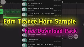 Download lagu Edm trance horn sample pack free download |Competition lezar |Piano ton synth sound |Dj Tusar Tech mp3