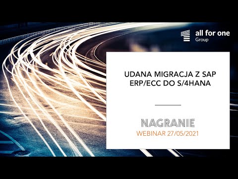 Udana migracja z SAP ERP/ECC do S/4HANA