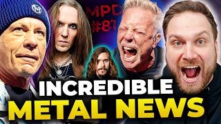 INCREDIBLE IRON MAIDEN NEWS 🔥 METALLICA at the Sphere, CHILDREN OF BODOM reunion &amp; more | MPD81