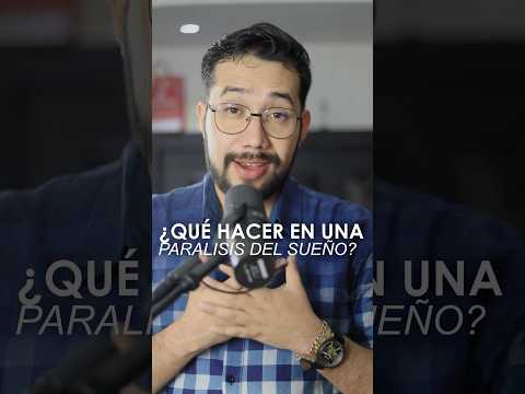 ¿Qué hacer en una PARÁLISIS DEL SUEÑO? ¿Cómo Actuar? #medico #internista #paralisisdelsueño