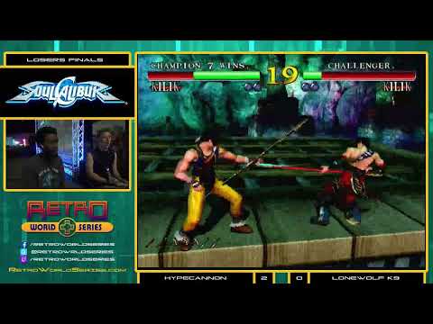 HypeCannon vs LoneWolf K9 (Losers Finals) - Soulcalibur (Dreamcast) - Momocon 2019
