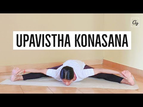 How to do Upavistha Konasana l with preparatory poses l Archie's Yoga
