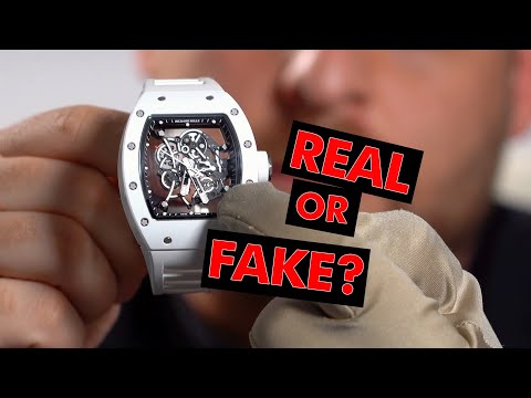 Can You Spot a $400,000 vs Fake Richard Mille?!
