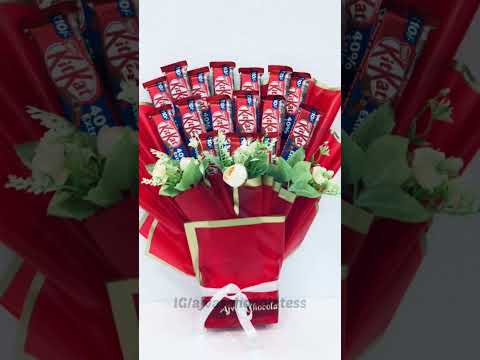 KITKAT BOUQUET🍫❤️                       Insta@ajvaschocolatess