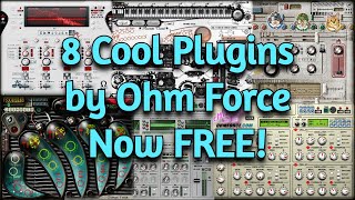 Video thumbnail for 8 Legacy VST Plugins Now FREE (Effects & Instrument) by Ohm Force - Music Production Vsts by Amner Hunter