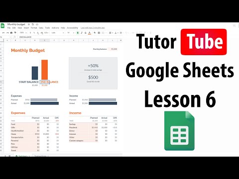 Google Sheets Tutorial Lesson 6 Moving Spreadsheets