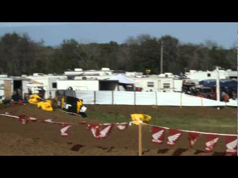 Adam 'AC' Cianciarulo on the MX Track at 2011 Mini O's