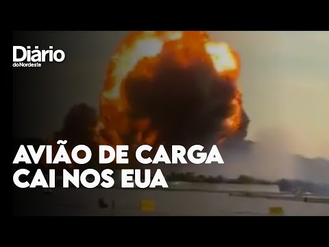 Queda de avião de carga nos EUA deixa sete mortos 