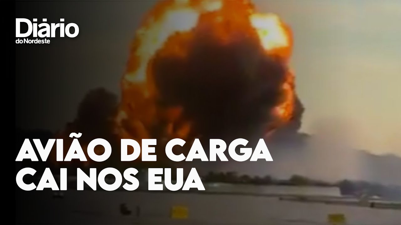 Imagem da notícia Queda de avião de carga nos EUA deixa sete mortos 