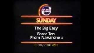 ABC promos The Big Easy and Force Ten from Navarone 1983