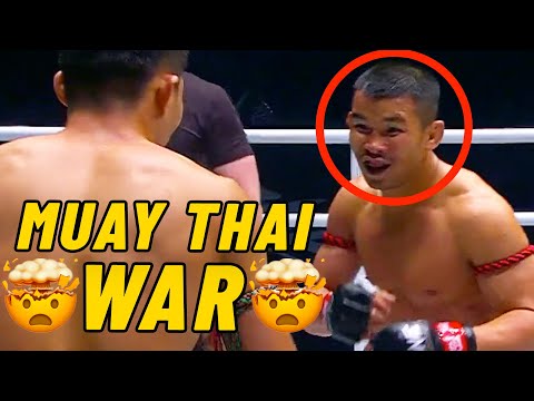 ONE'S CRAZIEST MUAY THAI WAR?! Nong-O vs. Saemapetch Had Us Like 😱🤯