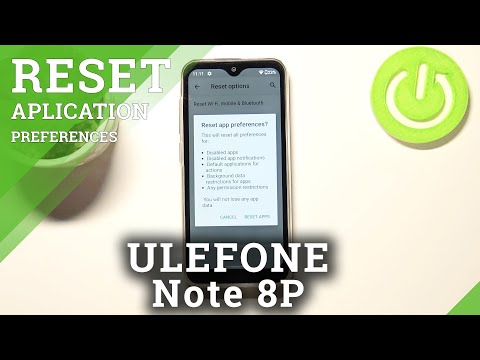 How to Reset App Preferences in ULEFONE Note 8P – Restore Apps Preferences