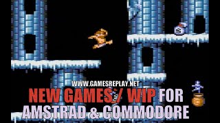 NewGame  & W.I.P.  For Commodore & Amstrad