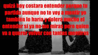 SI TU TE RETIRAS C-KAN ..Letra