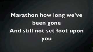 Marathon- Tennis Lyrics