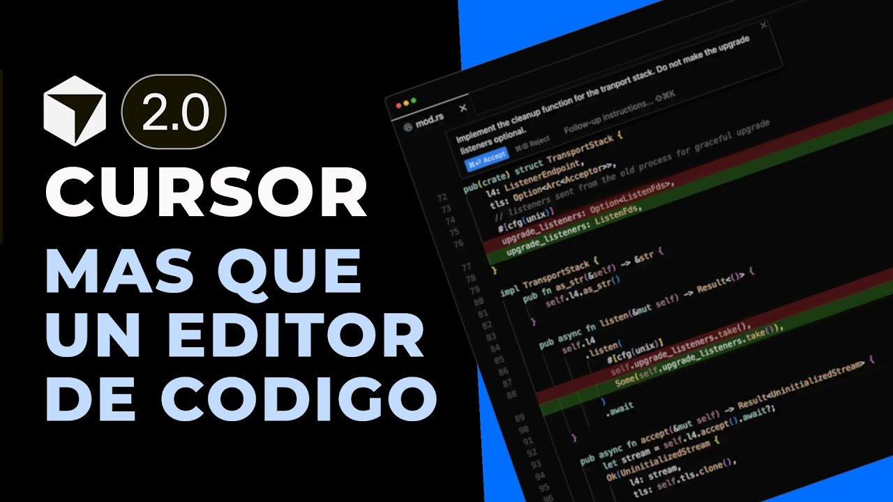 Cursor 2.0 ya no escribe código… ahora dirige agentes 🤯