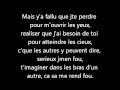 Depuis que t'es parti - Ale dee Lyrics 