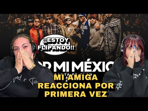(REACCIÓN)Por Mi Mexico Remix 🇲🇽 - Lefty SM, Santa Fe Klan, Dharius, C-Kan, MC Davo & Neto Peña
