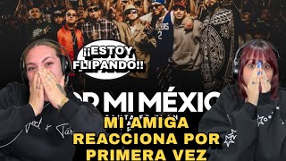 (REACCIÓN)Por Mi Mexico Remix 🇲🇽 - Lefty SM, Santa Fe Klan, Dharius, C-Kan, MC Davo & Neto Peña