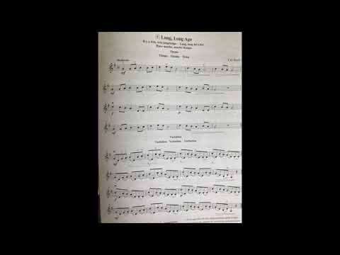 Violin Suzuki Book 2: Long, Long Ago & Variation - Bayly