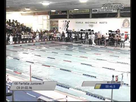 Eliminatorie 1 dei 100 Farfalla Juniores Femmine - 16 Memorial Chiara Giavi