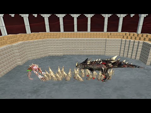 Arbs Mobile - Infernals Vs Carnivore Dinosaurs - Animal Revolt Battle Simulator Mobile