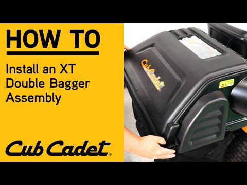 2023 Cub Cadet Double Bagger for 42 and 46 in. Decks XT1/XT2 Enduro Series with Sight Window in Knoxville, Tennessee - Video 1