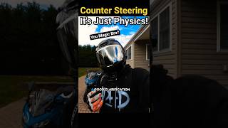 Counter Steering a Motorcycle. NOT Controversial.