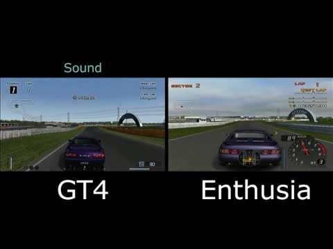 GT4 Vs Enthusia Tsukuba Toyota MR2 (PS2)